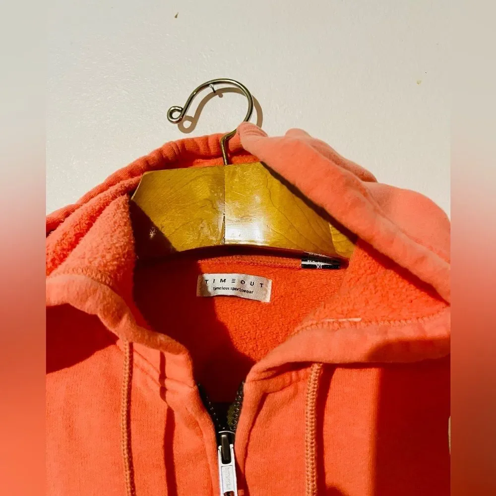 Timeout Endless SportsWear Hooded Sweatshirt Zipper Summer Colorful Lake Mens XL